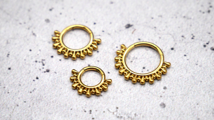 Piercing/Ring/Septum Chirurgenstahl - 1F/04