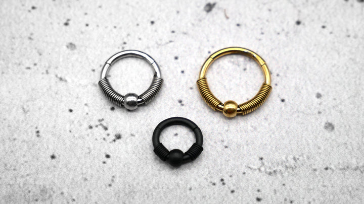Piercing/Ring/Septum Chirurgenstahl - 1F/04