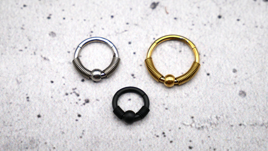 Piercing/Ring/Septum Chirurgenstahl - 1F/04