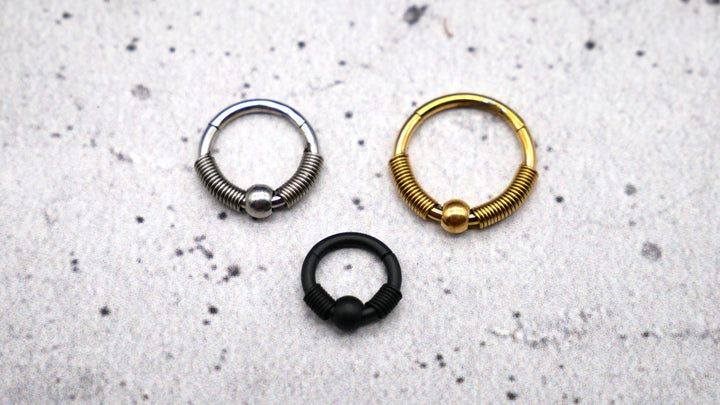 Piercing/Ring/Septum Chirurgenstahl - 1F/04