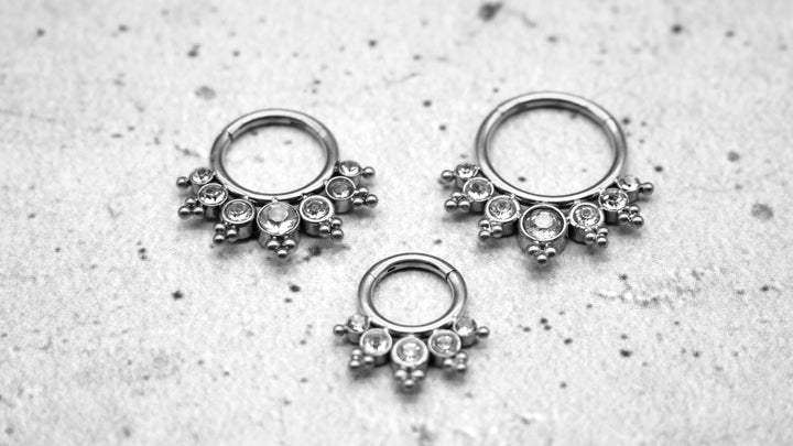 Piercing/Ring/Septum Chirurgenstahl - 1F/05
