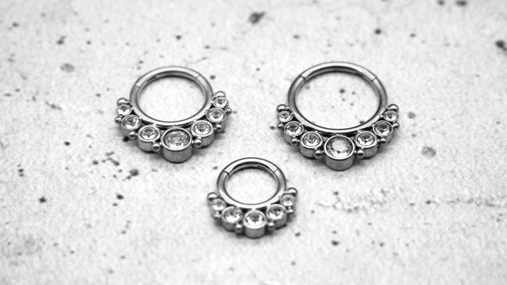 Piercing/Ring/Septum Chirurgenstahl - 1F/05