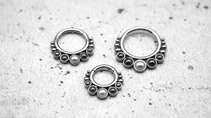 Piercing/Ring/Septum Chirurgenstahl - 1F/06
