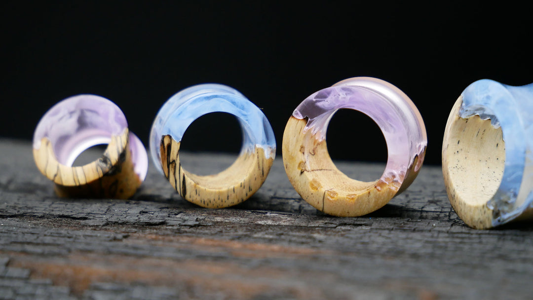 1x Tunnel Epoxidharz Holz 12-25mm - D3