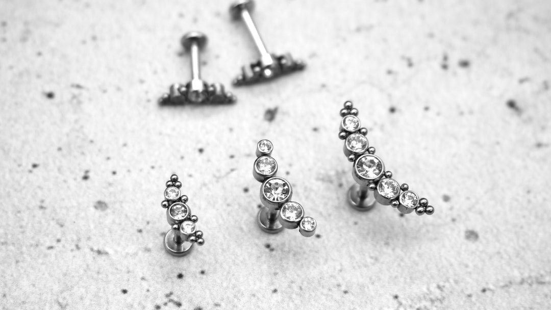 Piercing/Labret/Medusa/Tragus Chirurgenstahl - 1E/02