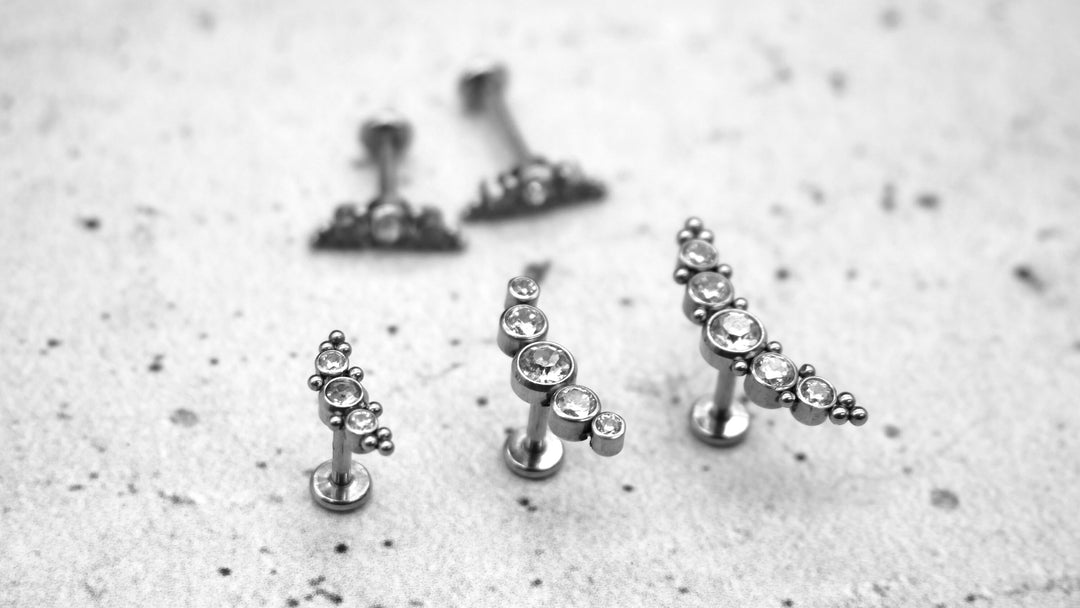 Piercing/Labret/Medusa/Tragus Chirurgenstahl - 1E/02