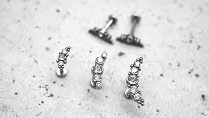 Piercing/Labret/Medusa/Tragus Chirurgenstahl - 1E/02