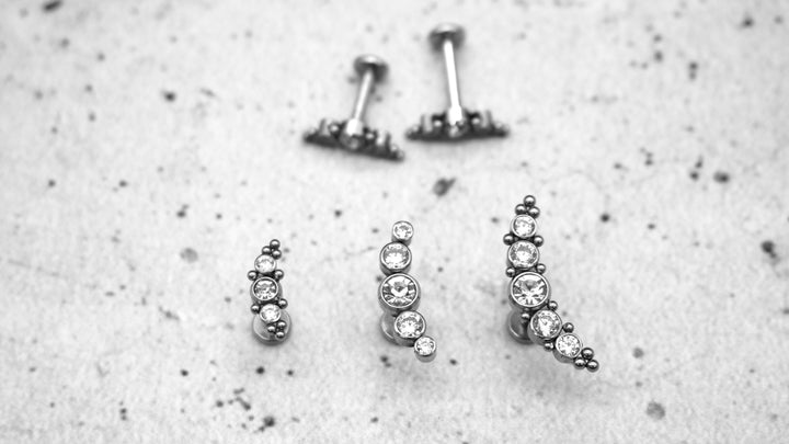 Piercing/Labret/Medusa/Tragus Chirurgenstahl - 1E/02