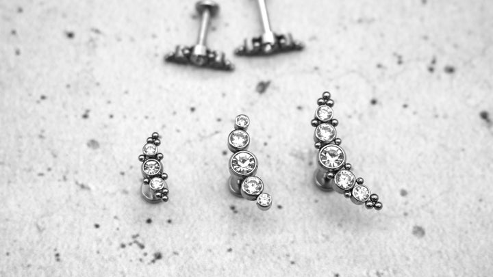 Piercing/Labret/Medusa/Tragus Chirurgenstahl - 1E/02