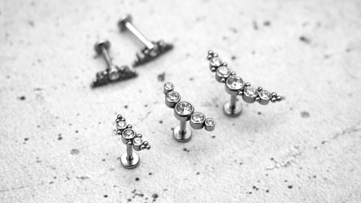 Piercing/Labret/Medusa/Tragus Chirurgenstahl - 1E/02