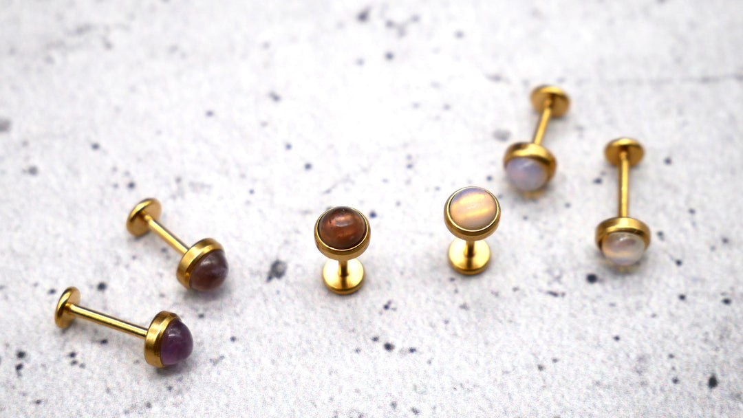 Piercing/Labret/Medusa/Tragus Chirurgenstahl - 1O/07