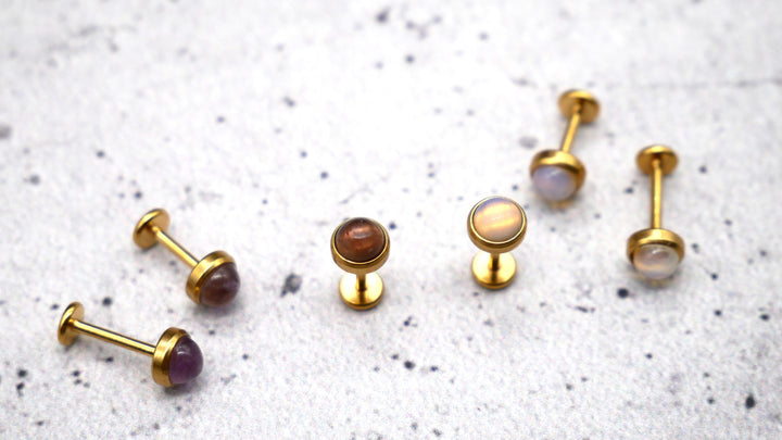 Piercing/Labret/Medusa/Tragus Chirurgenstahl - 1O/07