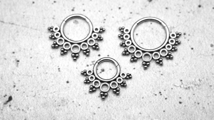 Piercing/Ring/Septum Chirurgenstahl - 1F/03