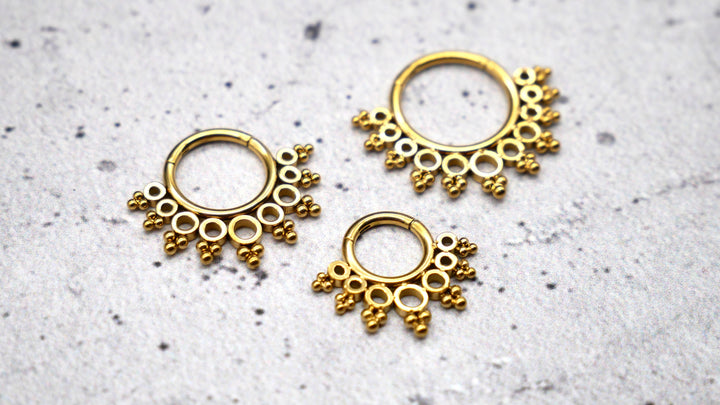 Piercing/Ring/Septum Chirurgenstahl - 1F/03