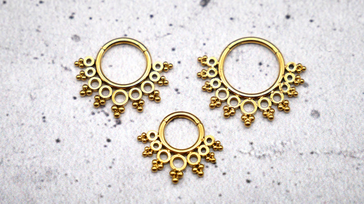 Piercing/Ring/Septum Chirurgenstahl - 1F/03