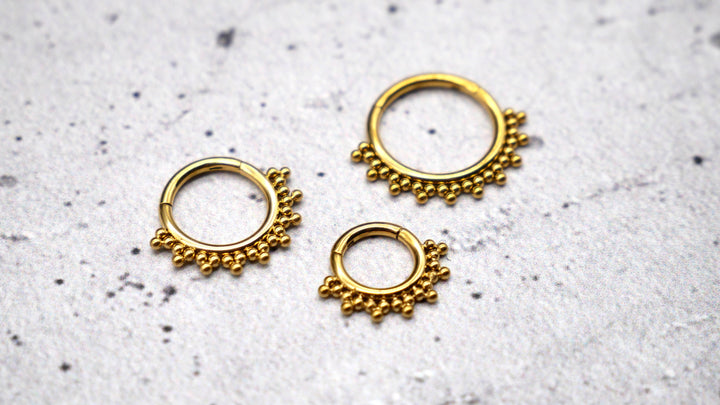Piercing/Ring/Septum Chirurgenstahl - 1F/04