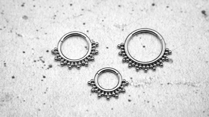 Piercing/Ring/Septum Chirurgenstahl - 1F/04