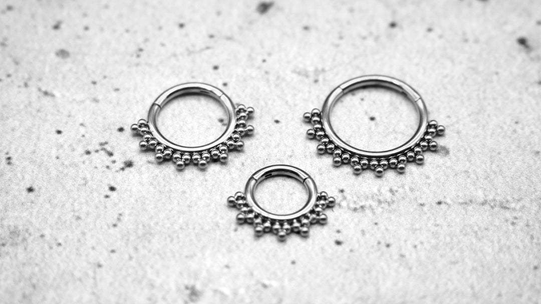 Piercing/Ring/Septum Chirurgenstahl - 1F/04