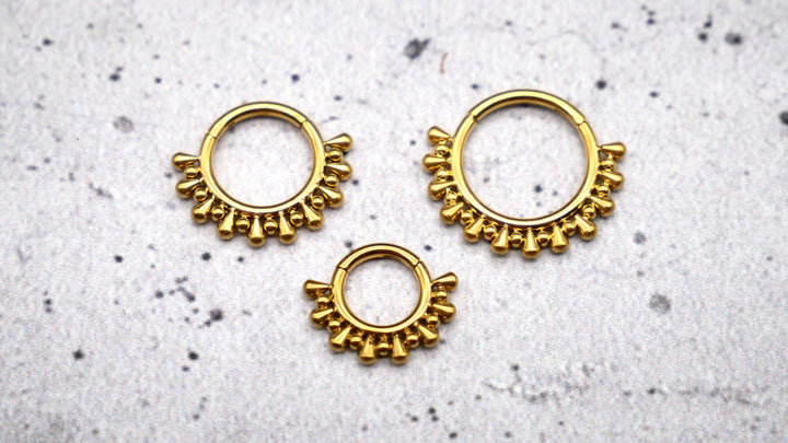 Piercing/Ring/Septum Chirurgenstahl - 1F/04