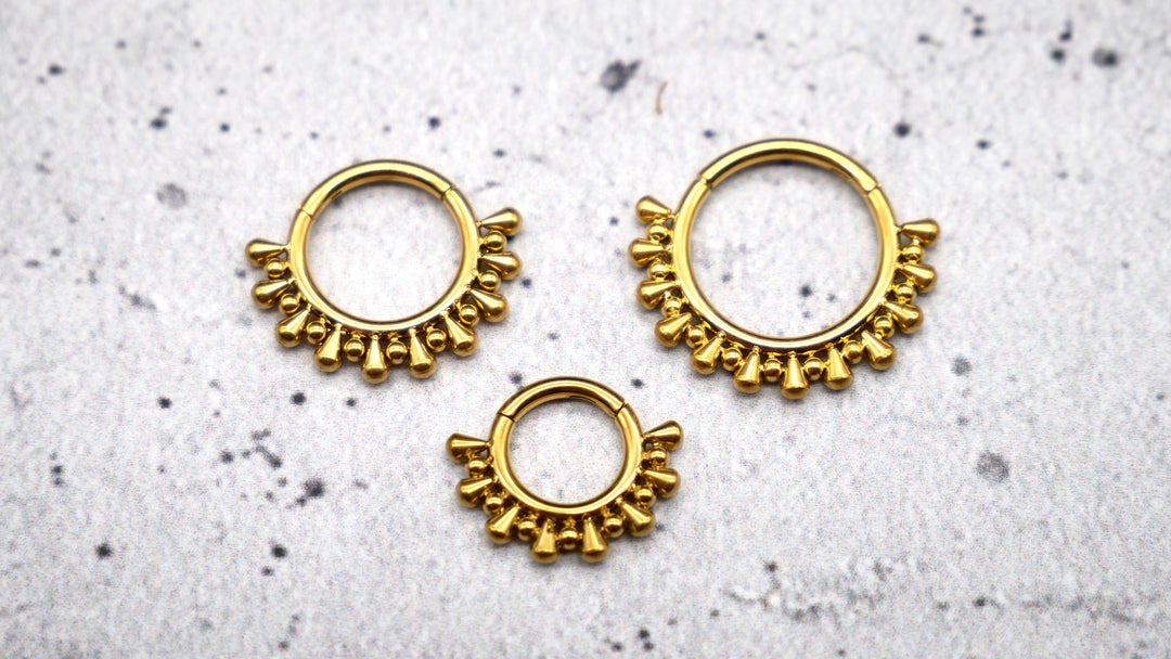 Piercing/Ring/Septum Chirurgenstahl - 1F/04