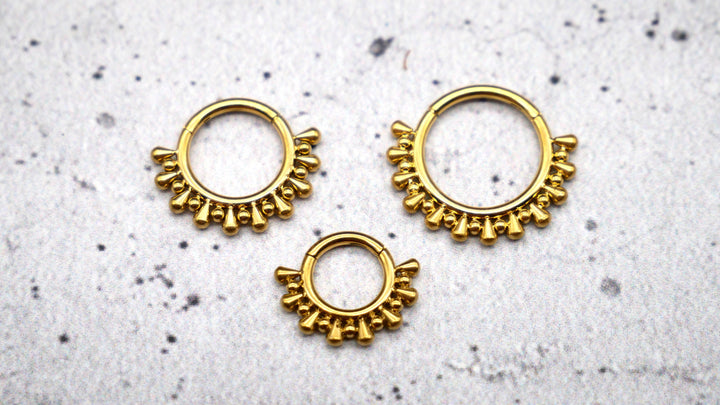 Piercing/Ring/Septum Chirurgenstahl - 1F/04