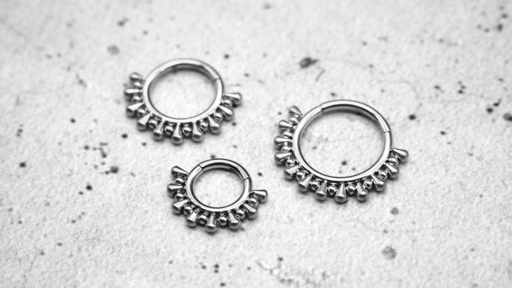 Piercing/Ring/Septum Chirurgenstahl - 1F/04