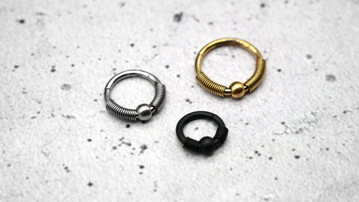 Piercing/Ring/Septum Chirurgenstahl - 1F/04