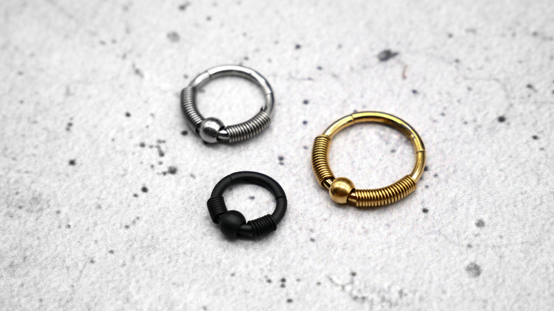 Piercing/Ring/Septum Chirurgenstahl - 1F/04