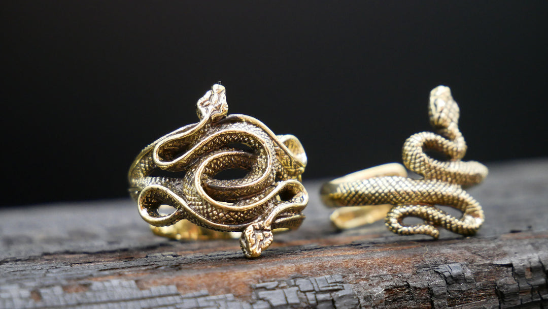 Fingerring Unisize Snake - N3
