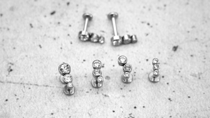 Piercing/Labret/Medusa/Tragus Chirurgenstahl - 1F/07