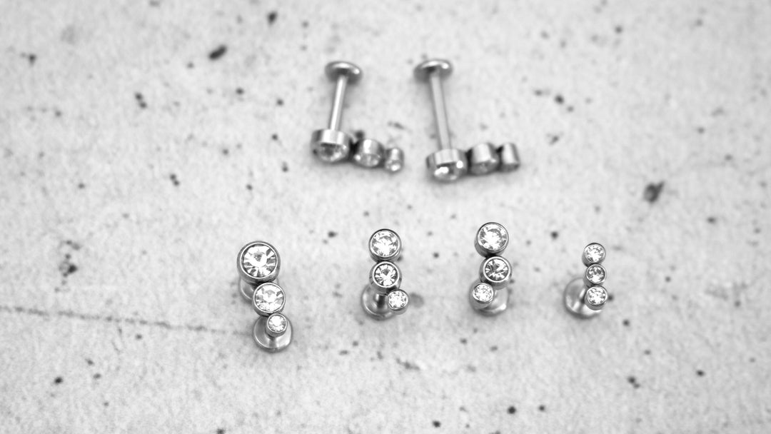 Piercing/Labret/Medusa/Tragus Chirurgenstahl - 1F/07