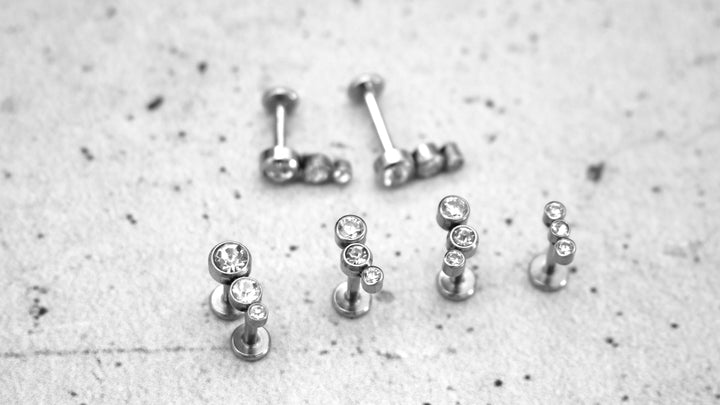 Piercing/Labret/Medusa/Tragus Chirurgenstahl - 1F/07