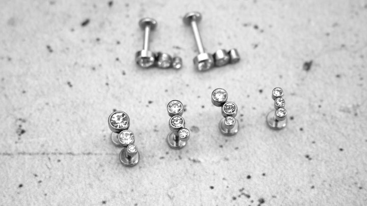 Piercing/Labret/Medusa/Tragus Chirurgenstahl - 1F/07
