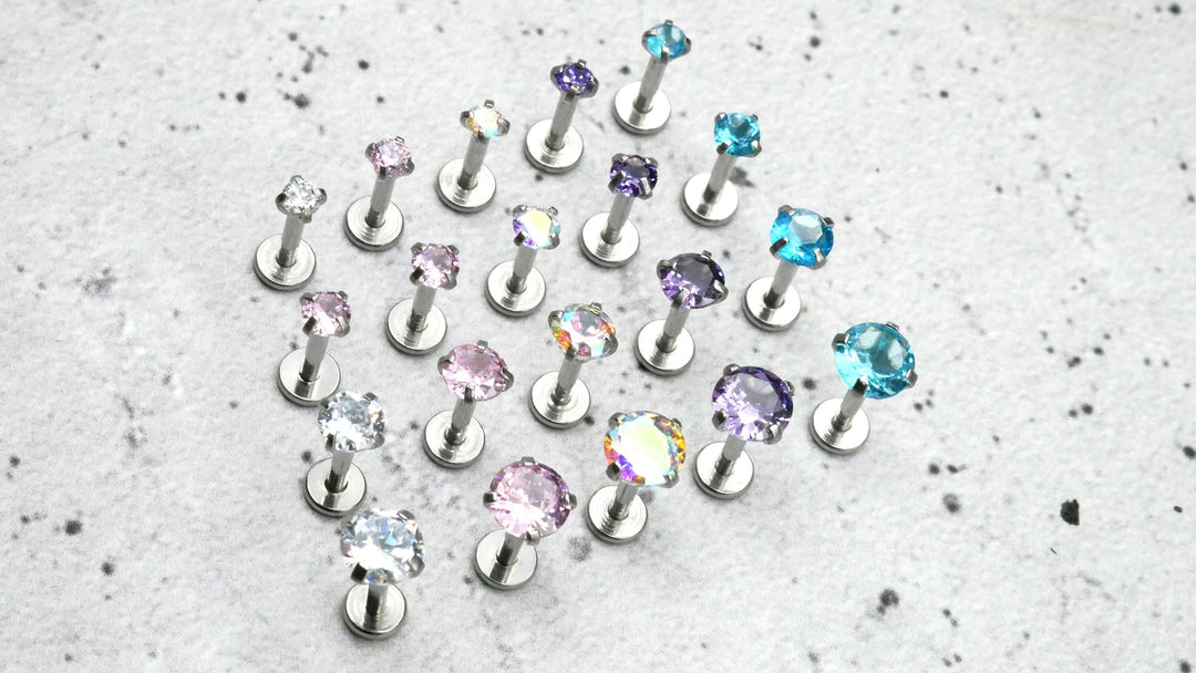 Piercing/Labret/Medusa/Tragus Chirurgenstahl - 1F/09