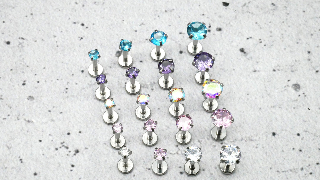 Piercing/Labret/Medusa/Tragus Chirurgenstahl - 1F/09