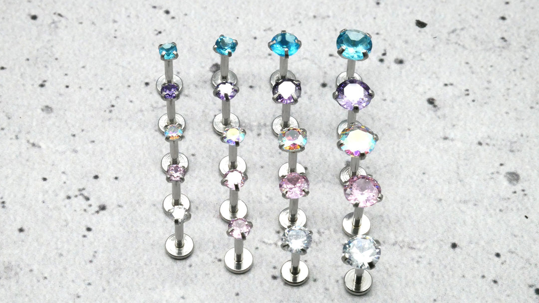 Piercing/Labret/Medusa/Tragus Chirurgenstahl - 1F/09