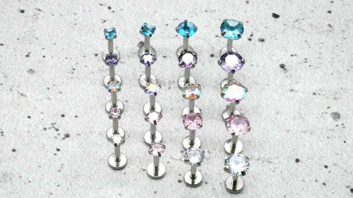 Piercing/Labret/Medusa/Tragus Chirurgenstahl - 1F/09