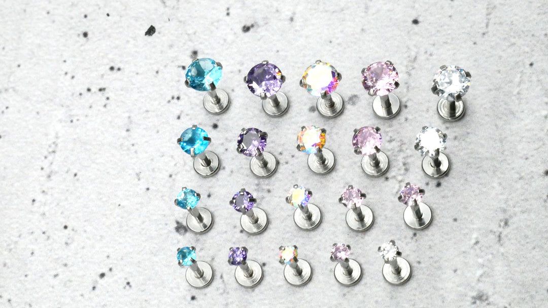 Piercing/Labret/Medusa/Tragus Chirurgenstahl - 1F/09