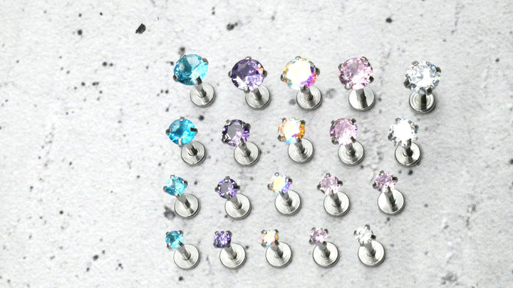 Piercing/Labret/Medusa/Tragus Chirurgenstahl - 1F/09