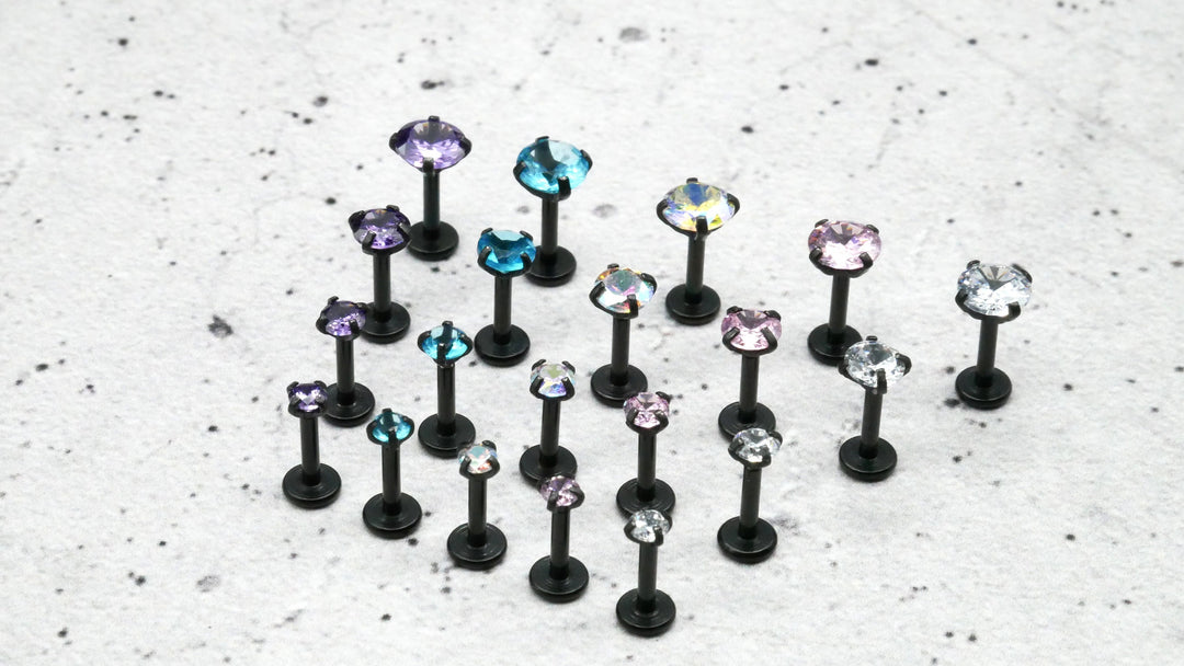 Piercing/Labret/Medusa/Tragus Chirurgenstahl - 1F/10