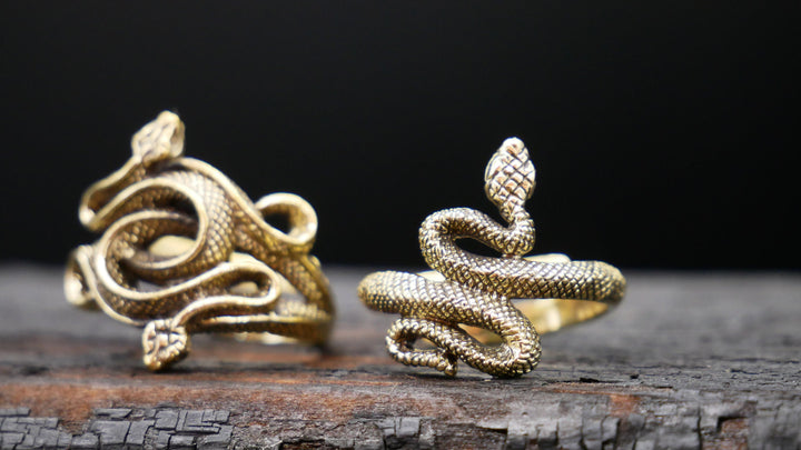 Fingerring Unisize Snake - N3