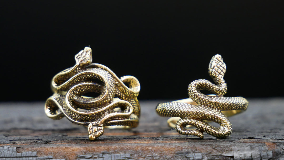 Fingerring Unisize Snake - N3