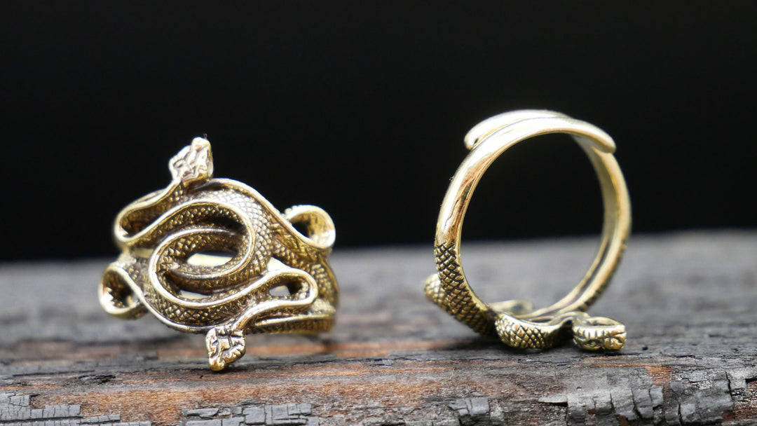 Fingerring Unisize Snake - N3