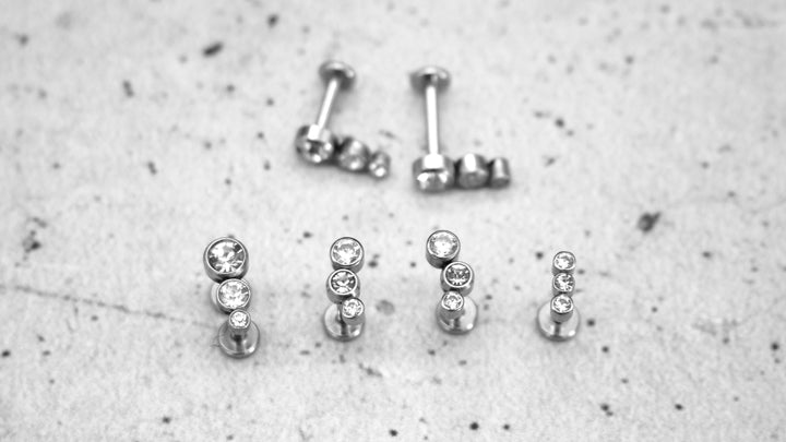 Piercing/Labret/Medusa/Tragus Chirurgenstahl - 1F/07
