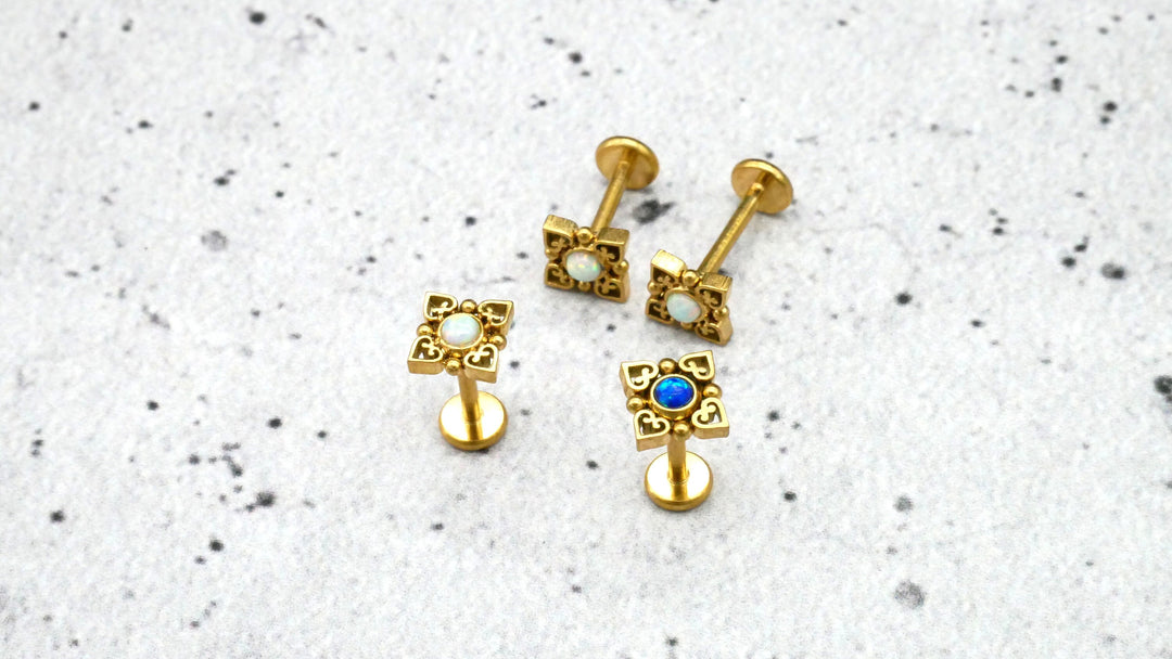 Piercing/Labret/Medusa/Tragus Chirurgenstahl - 1F/17