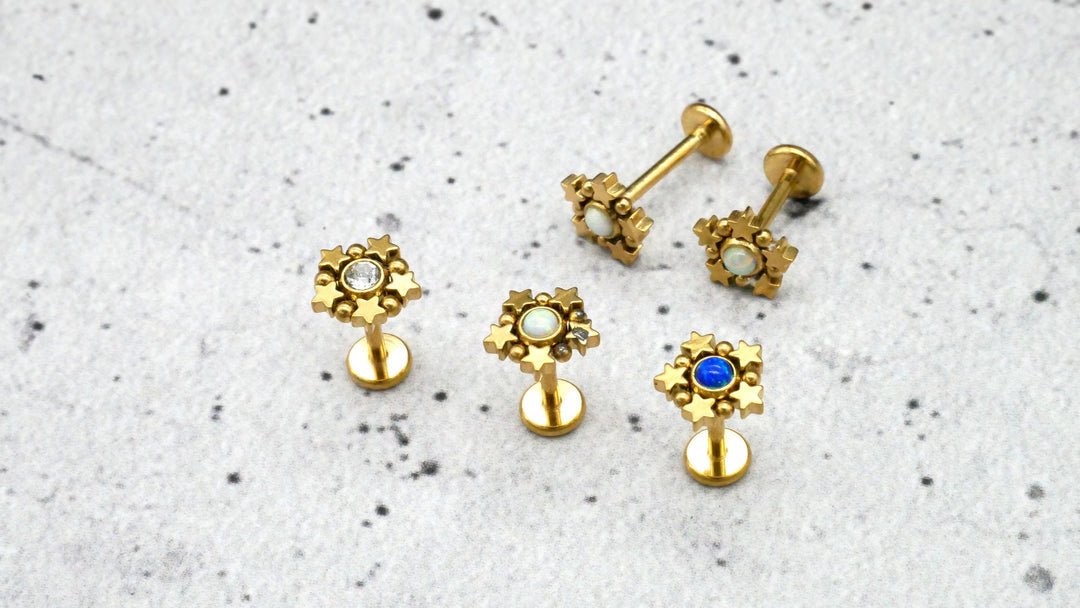 Piercing/Labret/Medusa/Tragus Chirurgenstahl - 1F/17