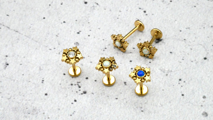 Piercing/Labret/Medusa/Tragus Chirurgenstahl - 1F/17