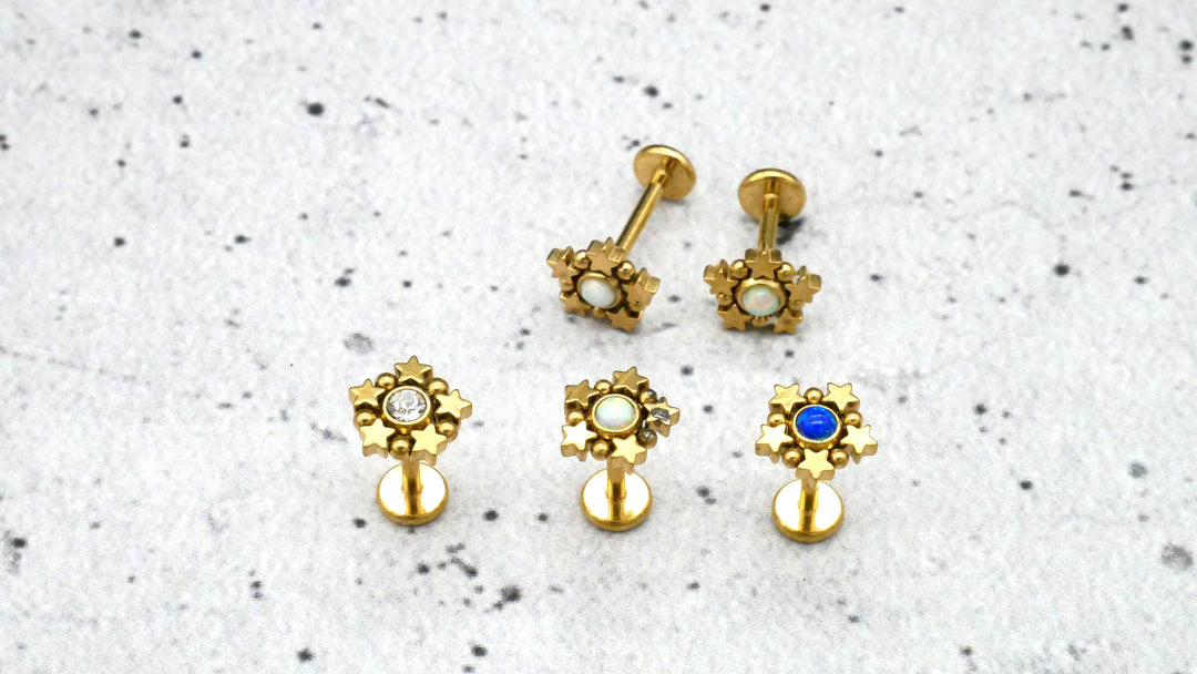Piercing/Labret/Medusa/Tragus Chirurgenstahl - 1F/17