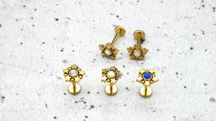 Piercing/Labret/Medusa/Tragus Chirurgenstahl - 1F/17