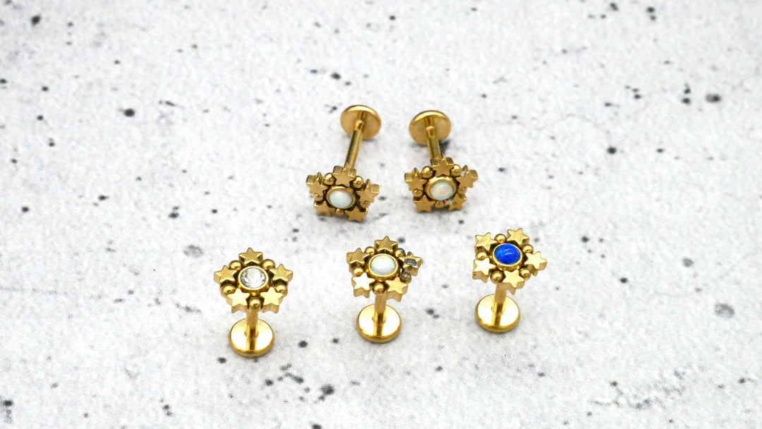 Piercing/Labret/Medusa/Tragus Chirurgenstahl - 1F/17